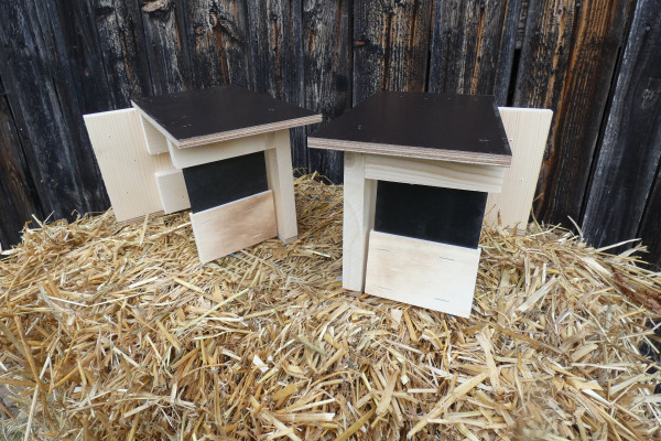 Tunnel für Futterhäuschen