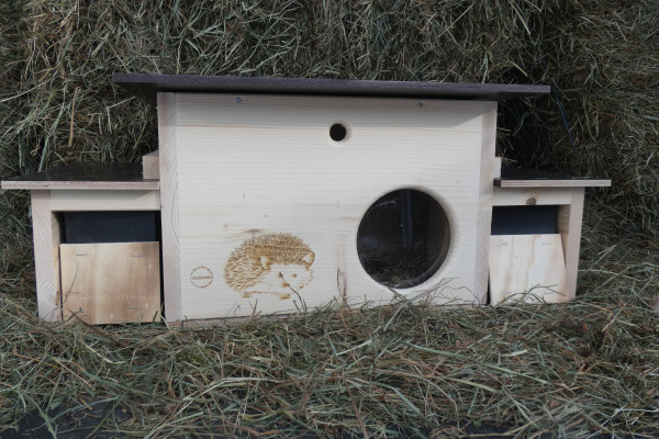 Igelhaus mini mit Fenster und 2x Tunnel